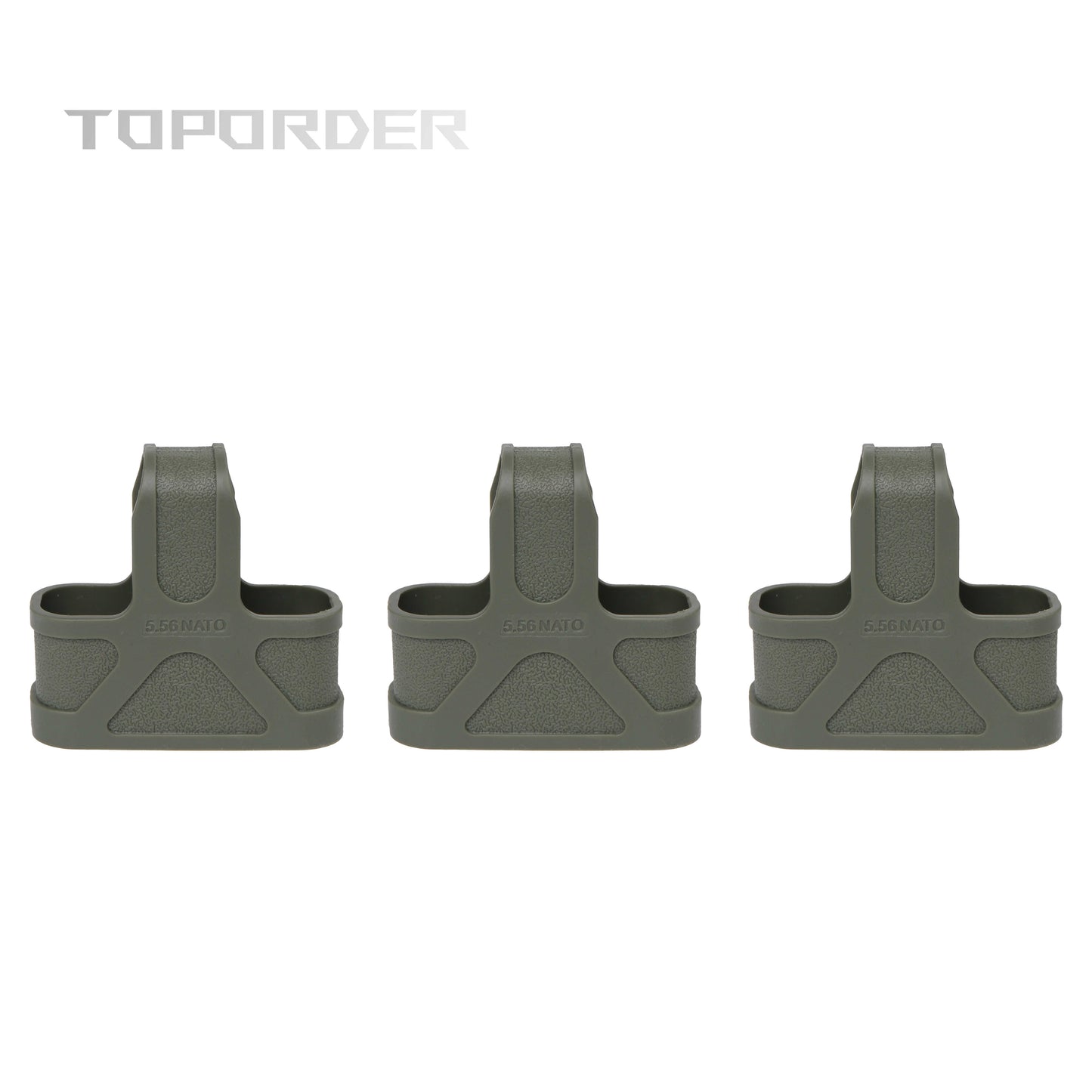 5.56 Rubber Cage Loops Fast Mag 5.56 – Compatible with Airsoft M4/M16 Magazines Quick Reload Assist New Version