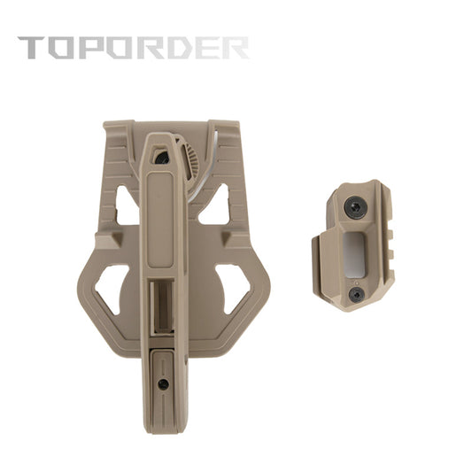 Tactical Pistol Holster Hides Left Gun Holster Airsoft Hunting Holster Belt Gun Case for Glock 9mm /SW40/357 Airsoft Accessories