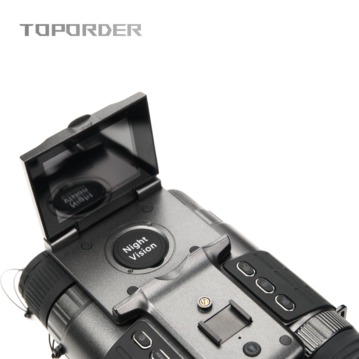 Night Vision Device- Dual Tube Dual Screen 4K (Flip cover)