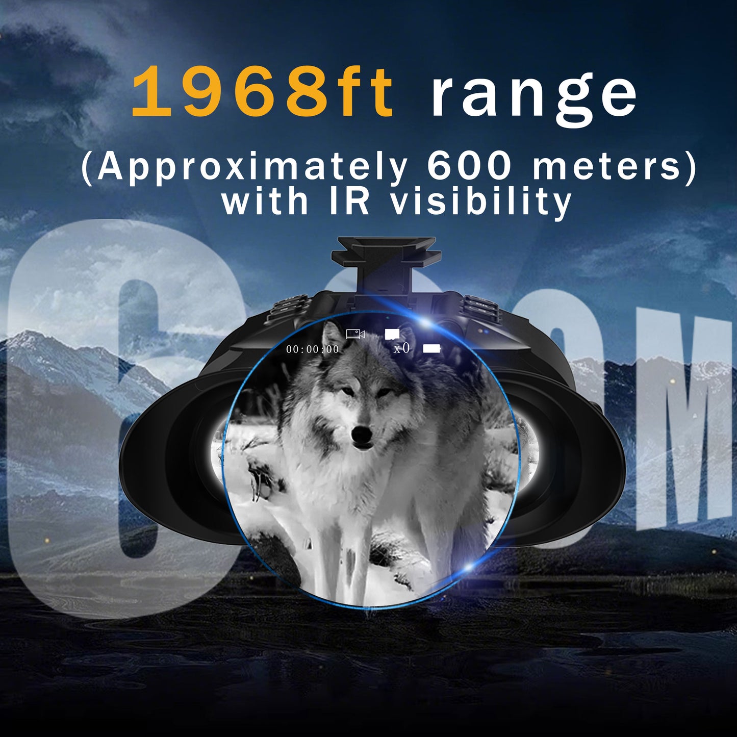 Night Vision Device- Dual-view binocular zoom telescope(Z9158)