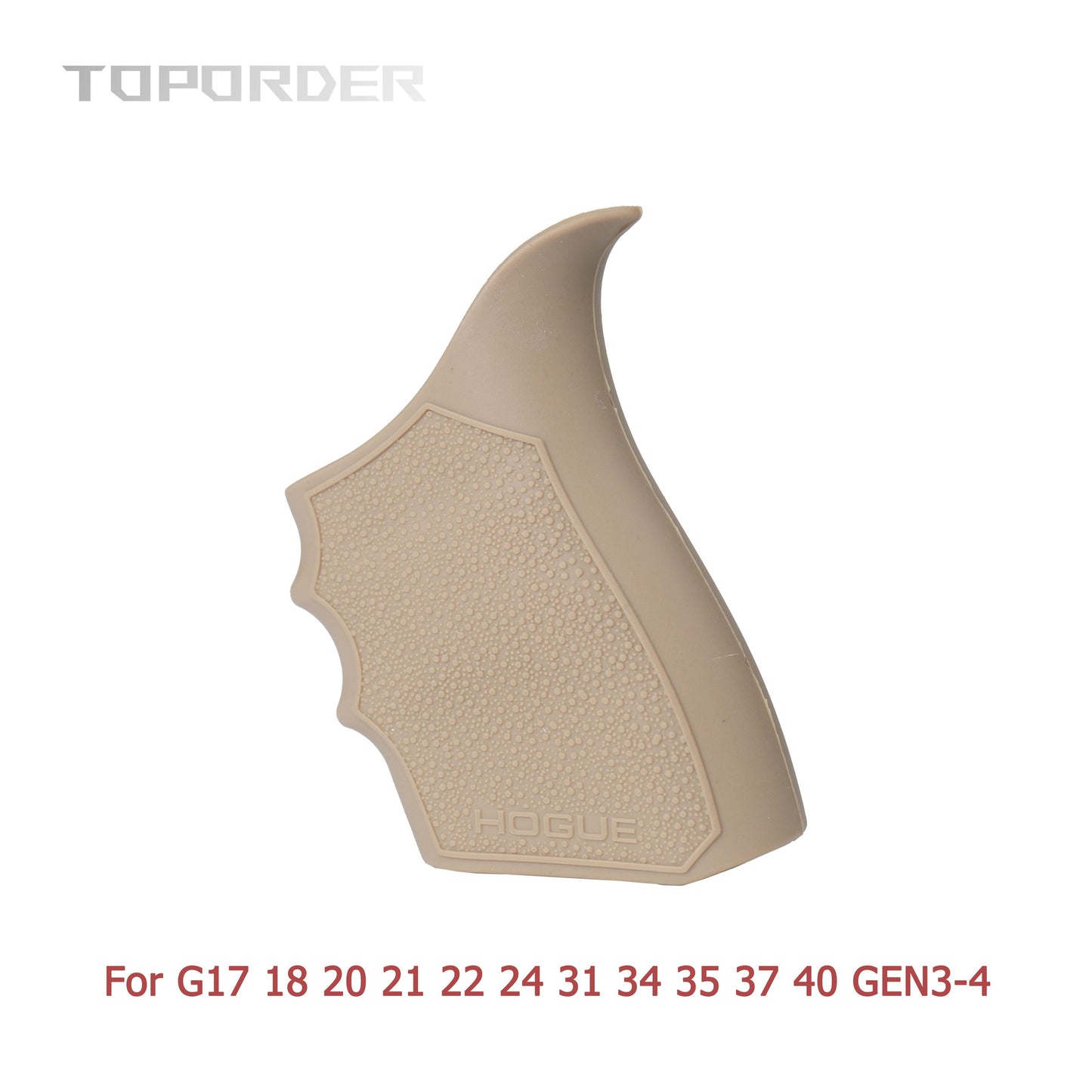 Tactical Pistol Rubber Grip Anti Slip Glove for Glock 17 19 20 21 22 23 31 32 Tactical Hunting Accessories - TOPORDER