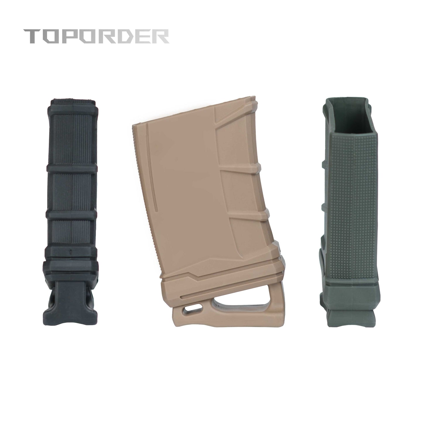 NEW Portable Quick-Change Magazine Pouch Anti Slip Rubber Sleeve for M4/M16/AK Mags Tactical Hunting Accessory