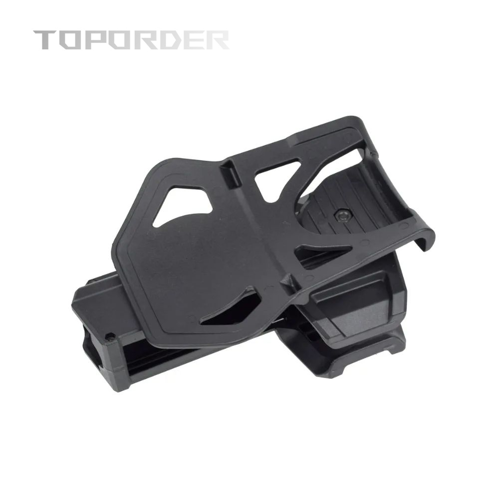 Tactical Glock 17 18 19 Movable Pistol Holster IR Laser Flashlight Mounted Airsoft Colt G17 Lock Gun Weapon Light X300