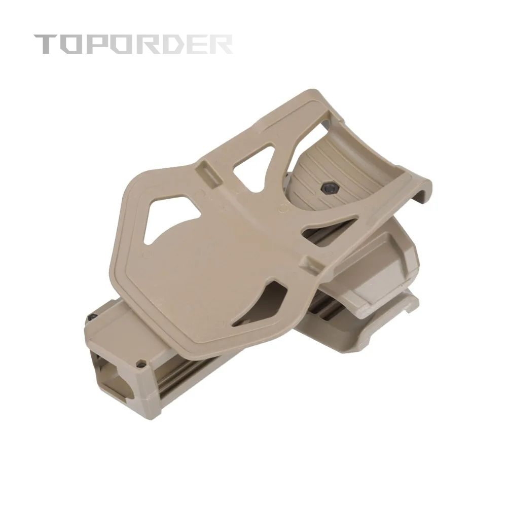 Tactical Glock 17 18 19 Movable Pistol Holster IR Laser Flashlight Mounted Airsoft Colt G17 Lock Gun Weapon Light X300
