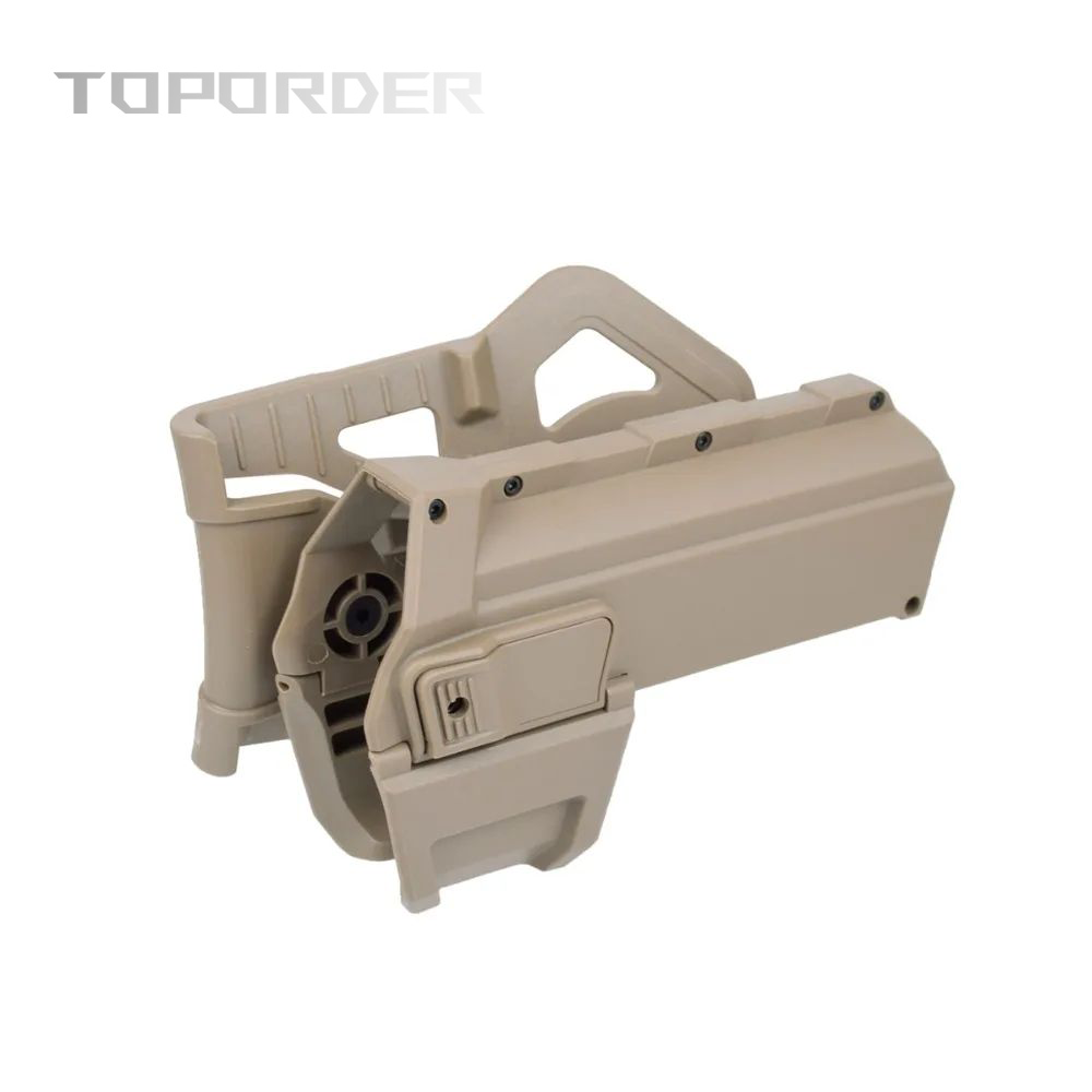 Tactical Glock 17 18 19 Movable Pistol Holster IR Laser Flashlight Mounted Airsoft Colt G17 Lock Gun Weapon Light X300