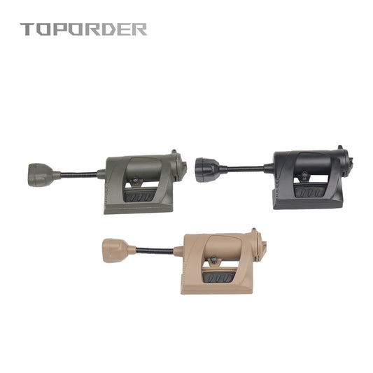 Tactical Helmet Light 3 Modes LED Flashlight Outdoor Night Lighting For Laser Hunting Military Cycling Fishing Helmet Lamp