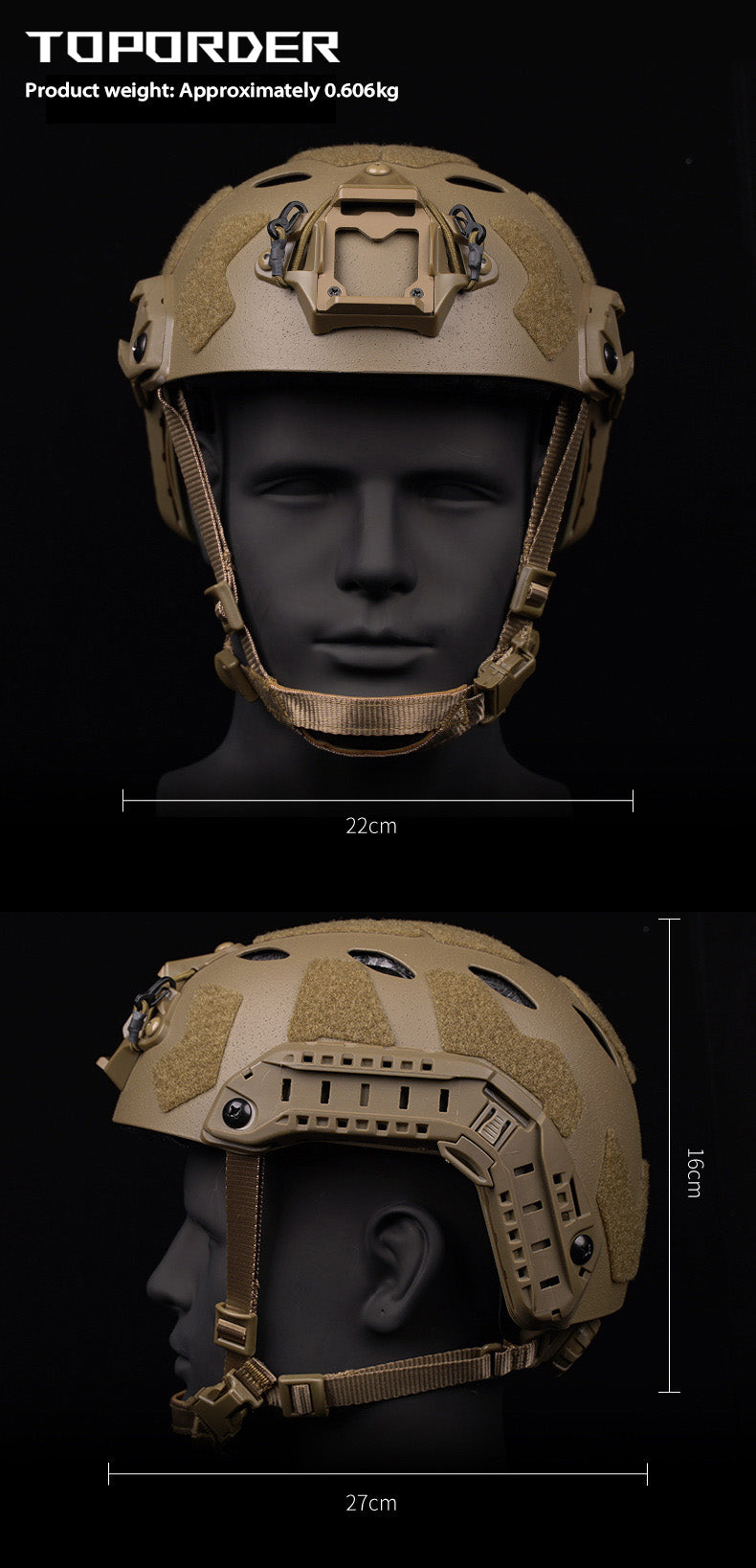 Multi Functional Tactical Helmet