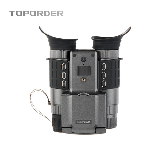 Night Vision Device- Dual Tube Dual Screen 4K （Flip cover）