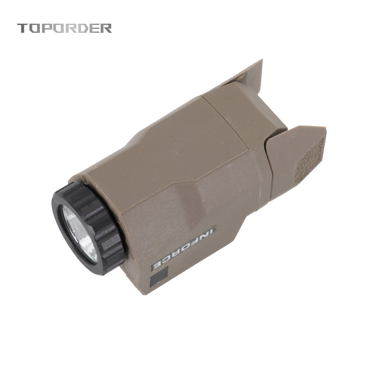 Tactical APL-C ScoutLight White LED Airsoft Hanging Pistol Rifle Weapon Hunting Flashlight Nylon Fit 20mm Rail Glock 17 19 G17 - TOPORDER