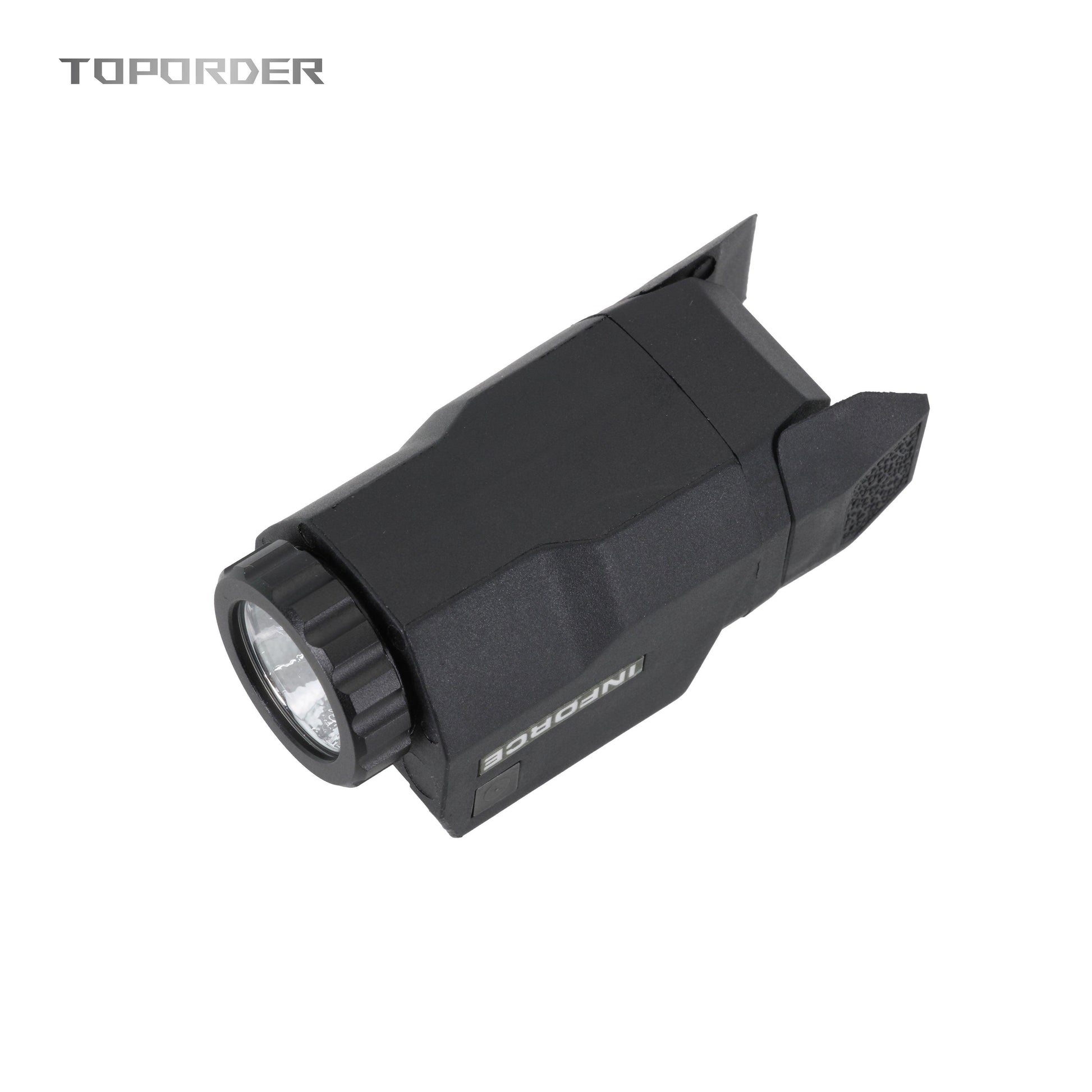 Tactical APL-C ScoutLight White LED Airsoft Hanging Pistol Rifle Weapon Hunting Flashlight Nylon Fit 20mm Rail Glock 17 19 G17 - TOPORDER