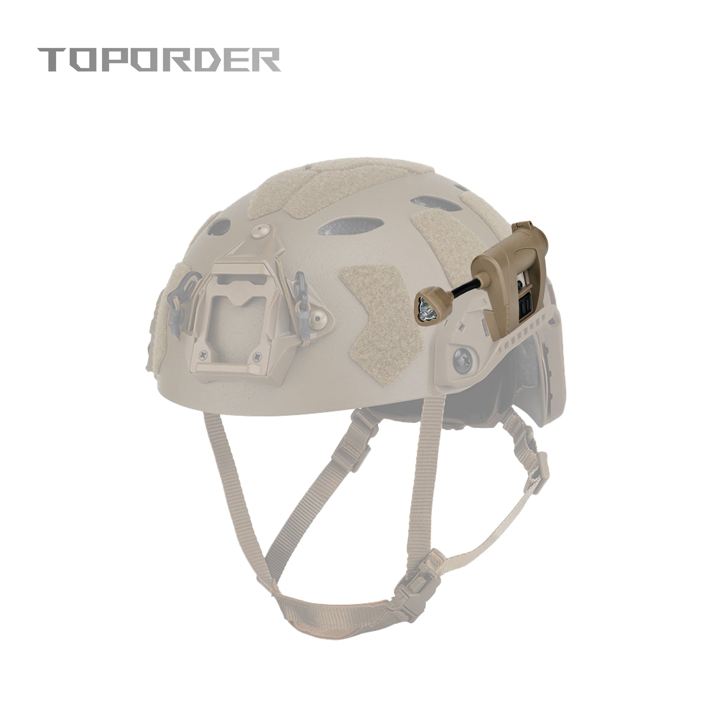 Tactical Helmet Light 3 Modes LED Flashlight Outdoor Night Lighting For Laser Hunting Military Cycling Fishing Helmet Lamp