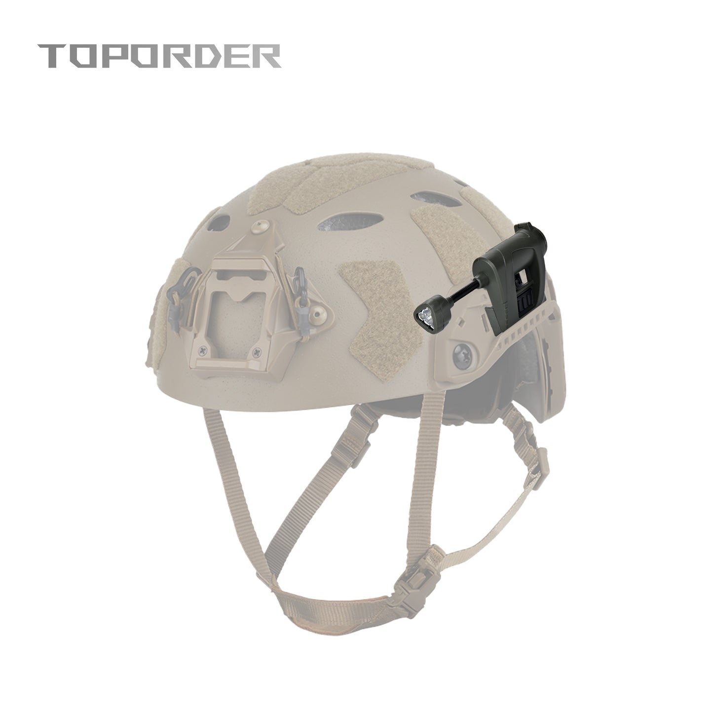 Tactical Helmet Light 3 Modes LED Flashlight Outdoor Night Lighting For Laser Hunting Military Cycling Fishing Helmet Lamp