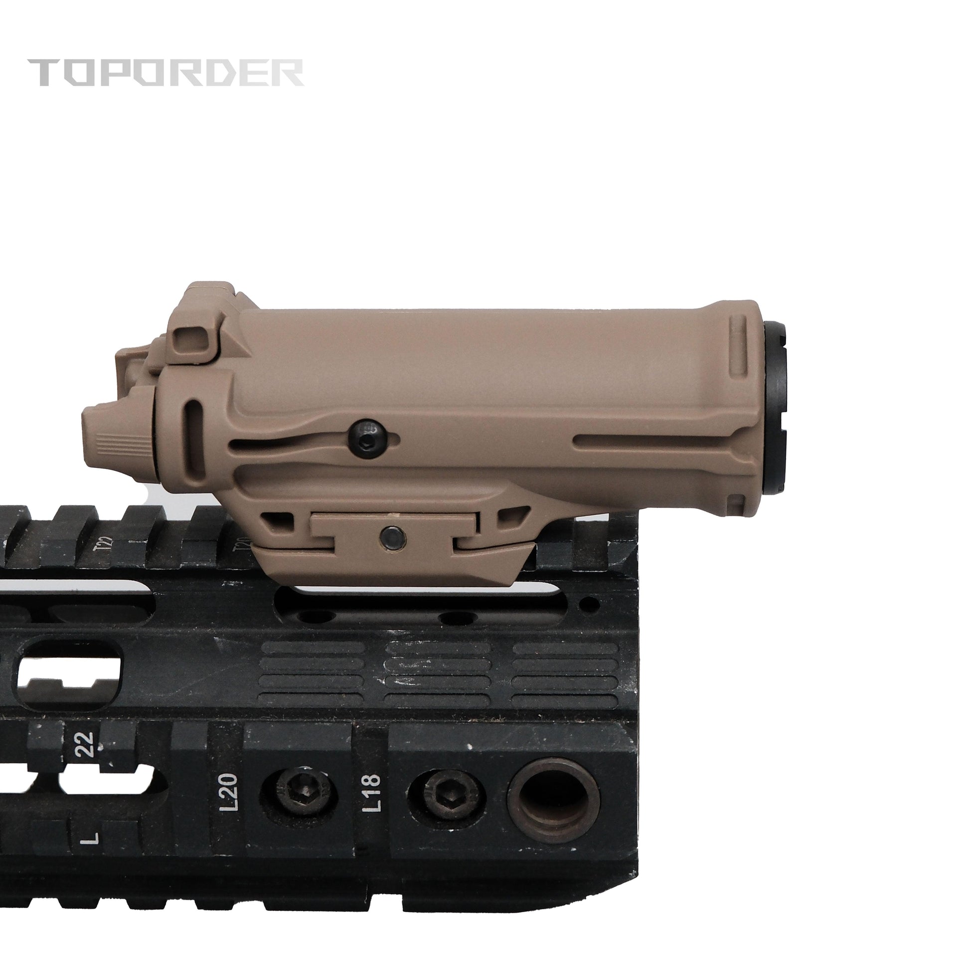 XH15 Pistol Light for Glock 350 Lumens High-performance LED Weapon Light Rapid Deploy Holster XH-15 Hunting Rifle Flashlight - TOPORDER
