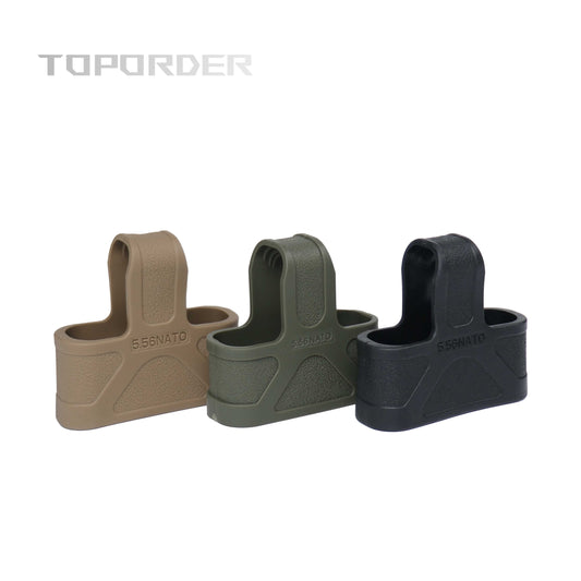 5.56 Rubber Cage Loops Fast Mag 5.56 – Compatible with Airsoft M4/M16 Magazines Quick Reload Assist New Version