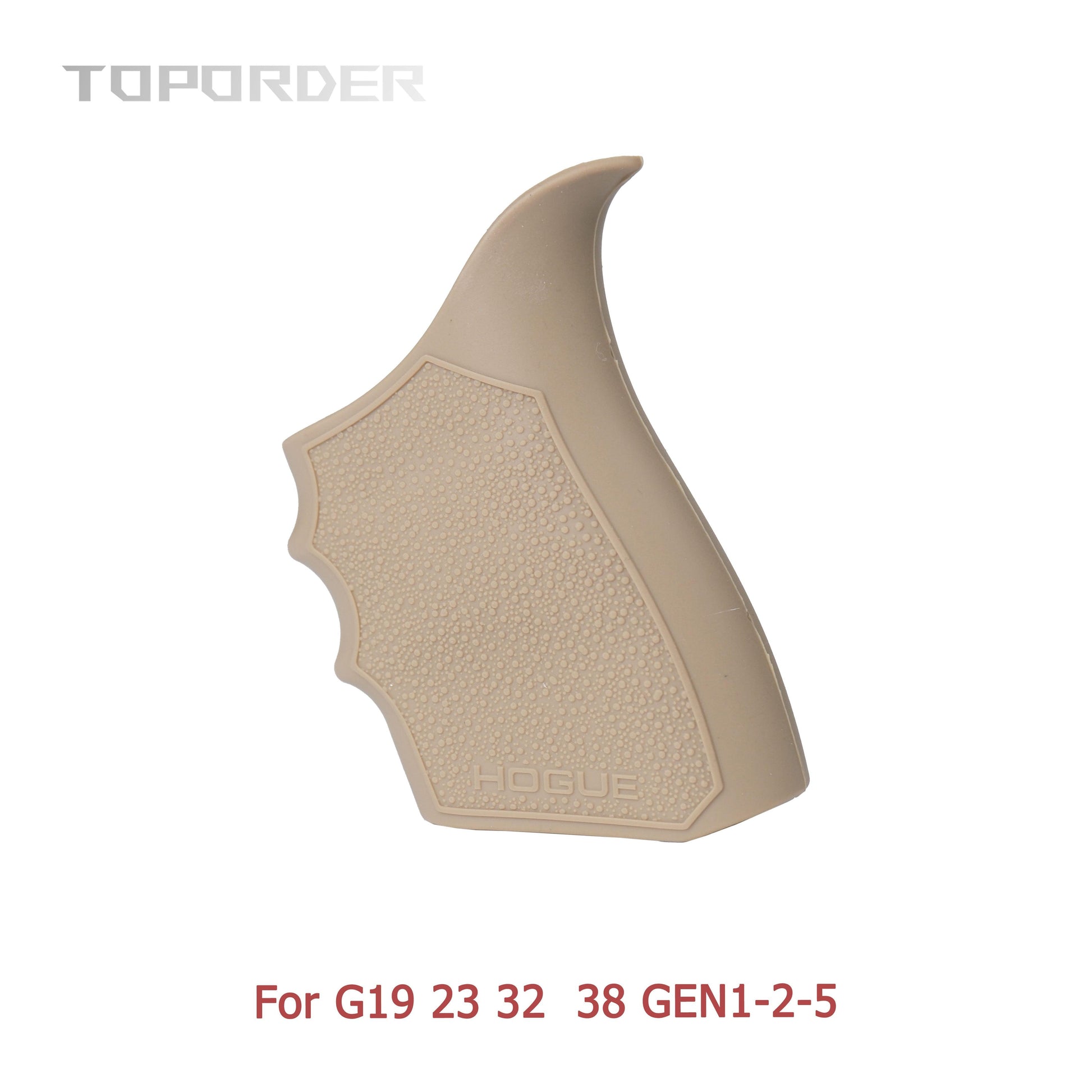 Tactical Pistol Rubber Grip Anti Slip Glove for Glock 17 19 20 21 22 23 31 32 Tactical Hunting Accessories - TOPORDER